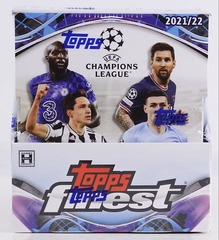 2021-22 Topps Finest UEFA Champions League Soccer Hobby Box